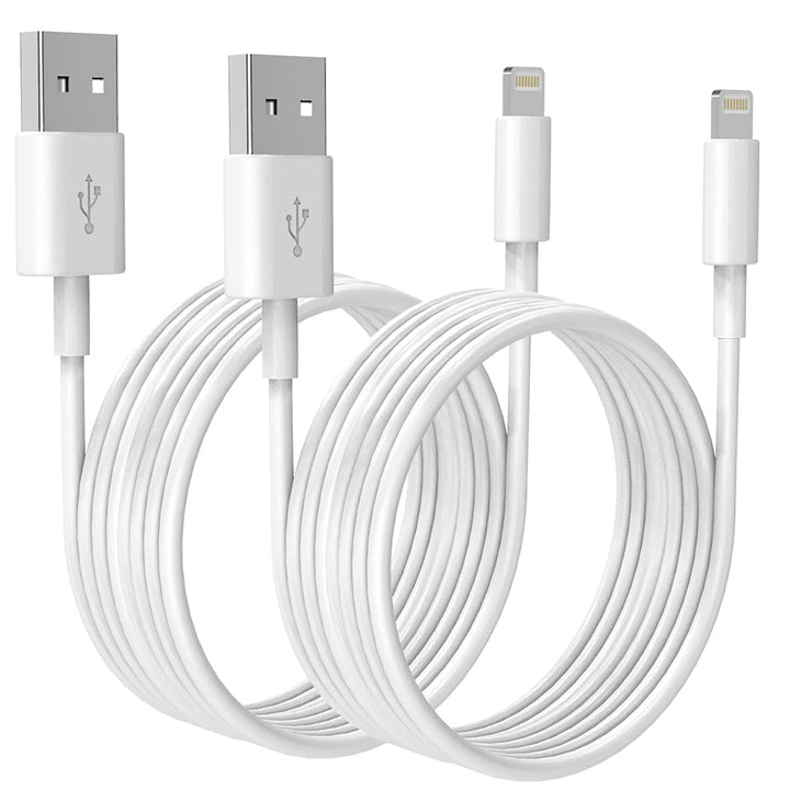 iPhone Charger, 2 Packs Long iPhone Cable USB-A to Lightning Cable Fast iPhone Charging Cable Compat