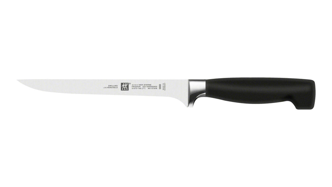 ZWILLING 1001581 Filiermesser, Klingenlänge: 18 cm, Schmales Klingenblatt, Rostfreier Spezialstahl/K