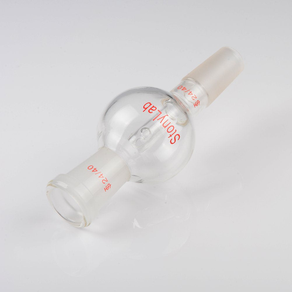 stonylab Rotationsverdampfer Bump Trap 24/40 äusseres oberes Gelenk, 24/40 Standard Konus inneres un