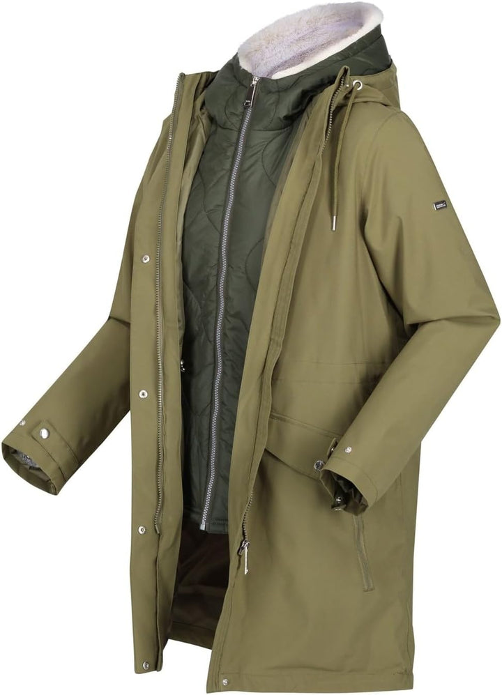 Regatta Damen Brentley 3 in 1 3 in 1s M Capulet(DkK), L