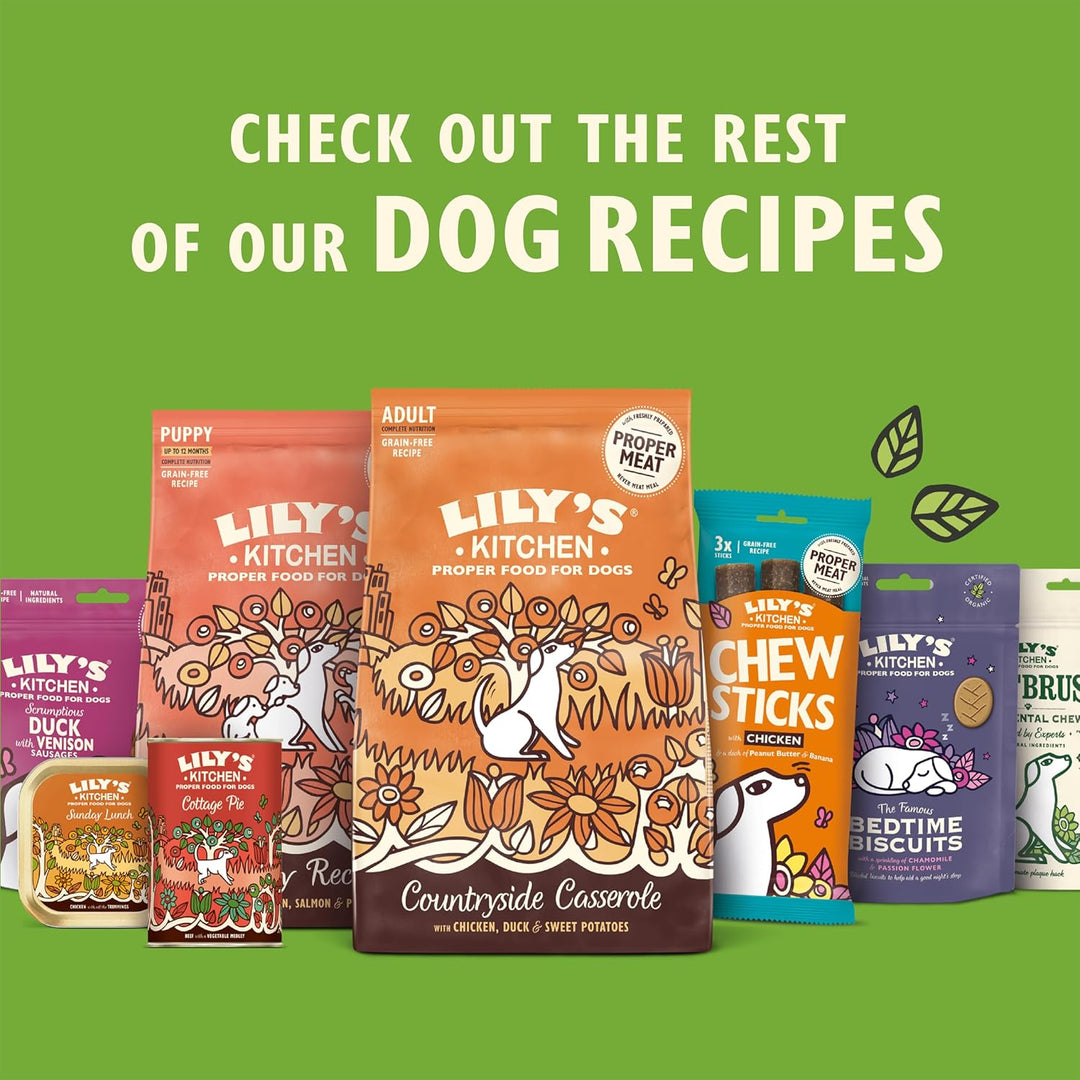 Lily's Kitchen Natürliches Trockenfutter für Welpen Huhn Lachs und Erbsen (7kg Pack) Puppy 7 kg (1er