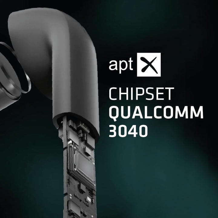adj NOVEL EARPHONES BLUETOOTH 5.2 AKTIVE Geräuschunterdrückung (schwarz)