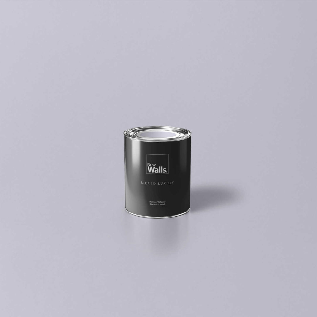 New Walls Premium Wandfarbe Violett, Flieder Liquid Luxury Dispersionsfarbe für Innenräume – 1 L 100