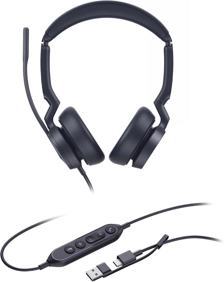 Yealink Headset UH46 Dual UC USB-C/A UH46 Dual UC USB C/A, UH46 Dual UC USB C/A