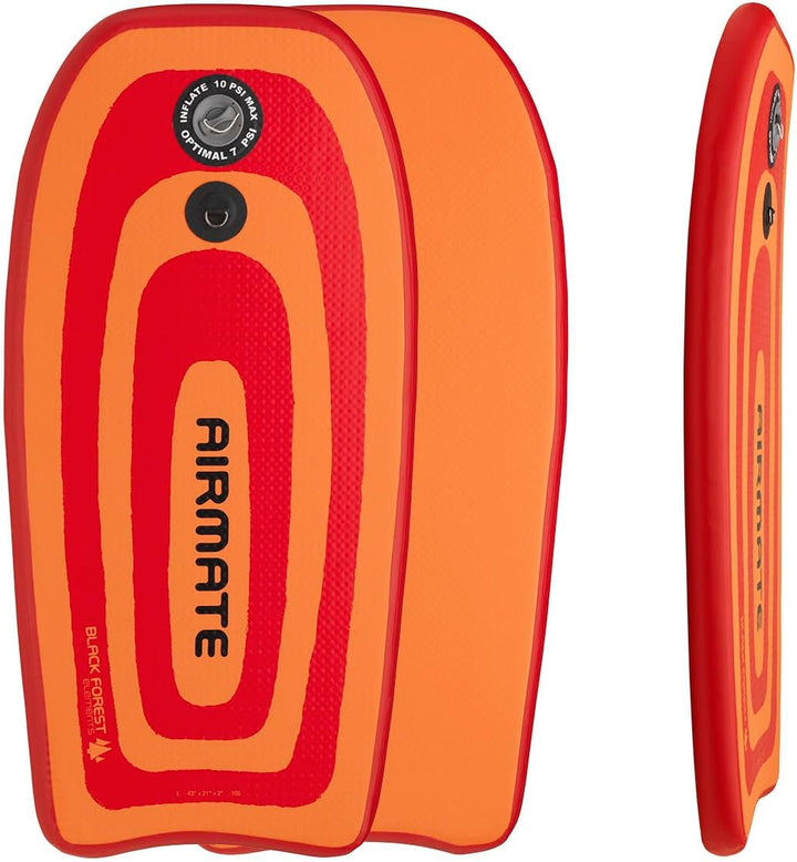 AIRMATE L 43 " Bodyboard Inflatable - Boogieboard aufblasbar - Sportgerät - Für Erwachsene