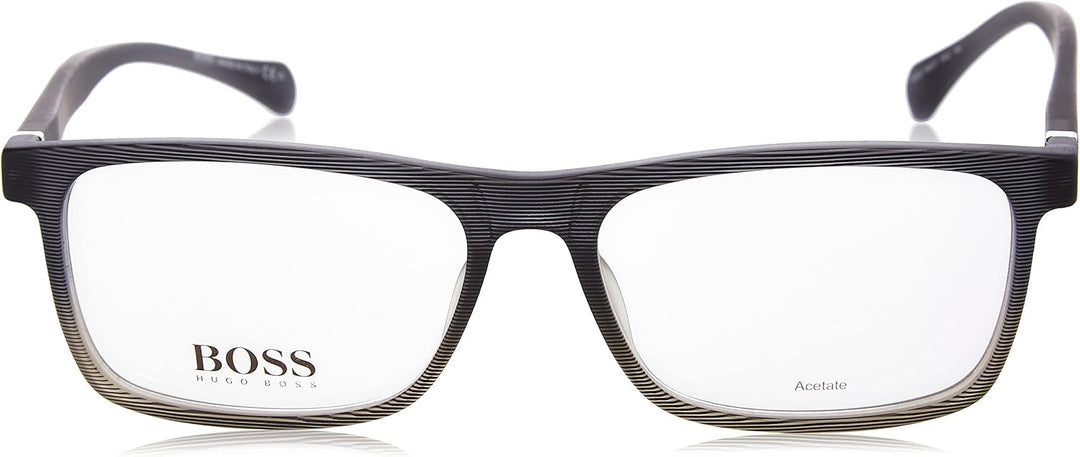 BOSS Herren Sonnenbrille Graues Braunes Muster, Graues Braunes Muster