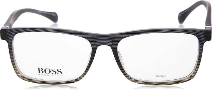 BOSS Herren Sonnenbrille Graues Braunes Muster, Graues Braunes Muster