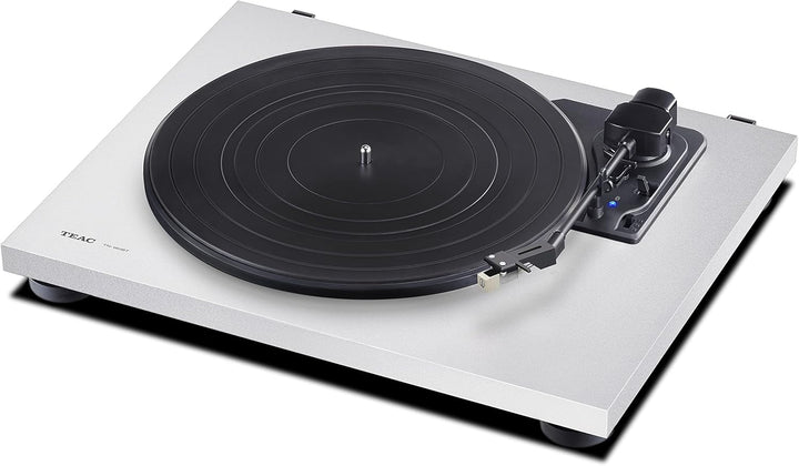 Teac TN-180BT(W) Hifi Plattenspieler mit Bluetooth Sender für Lautsprecher und Kopfhörer (Riemenantr
