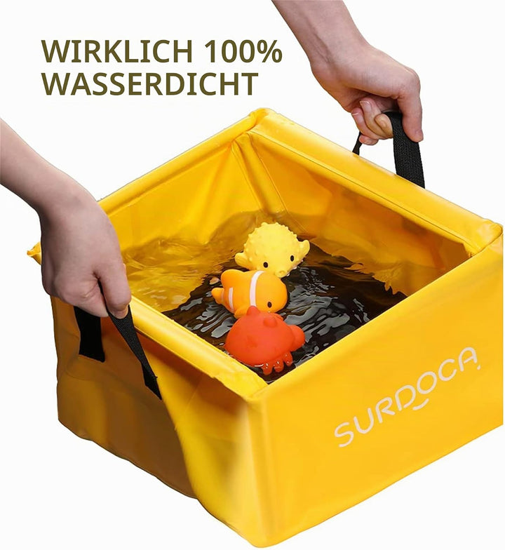 SURDOCA Multifunktionale Faltbare Aufbewahrungsbox Auto Kofferraum, Vollständig Wasserdicht Auto Kof