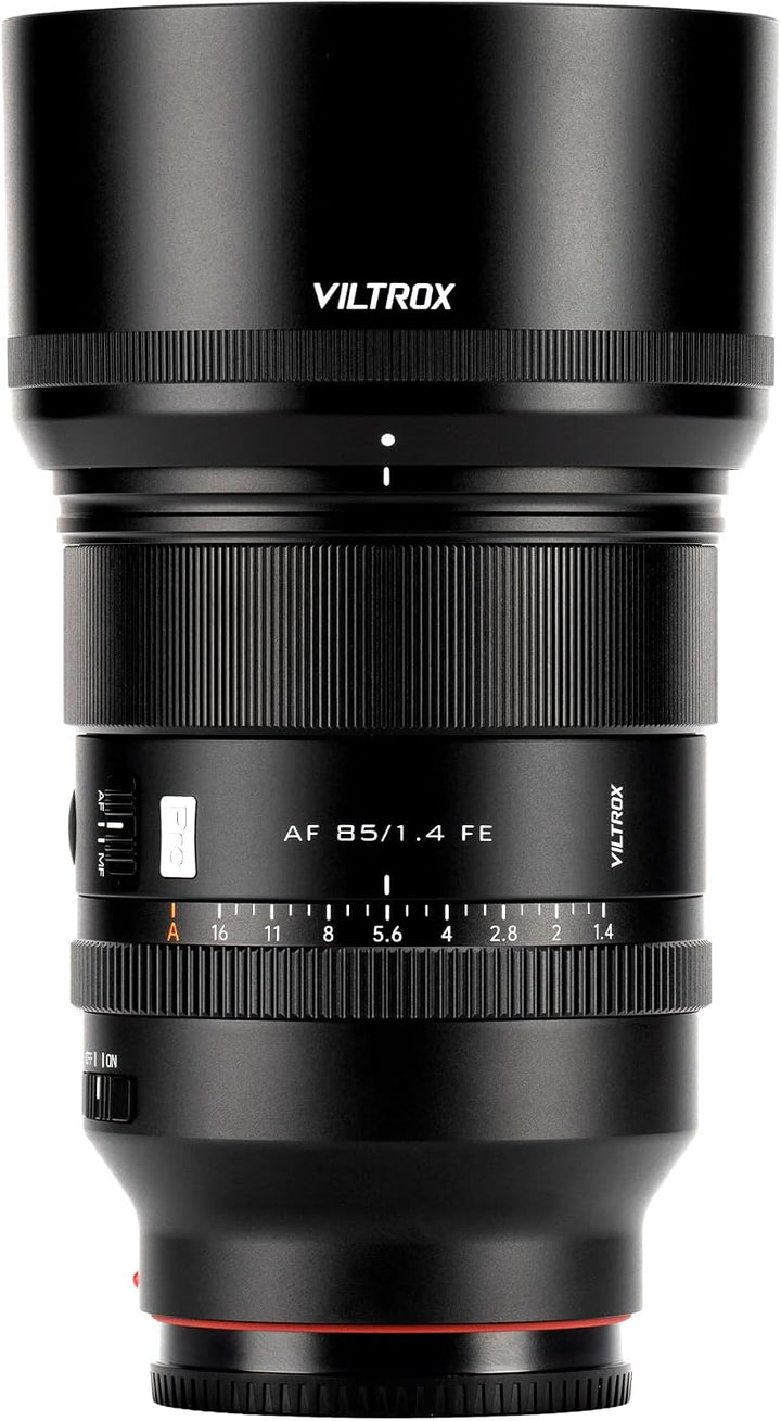 VILTROX 85mm F1.4 Pro FE Vollformat Objektiv Autofokus Grosse Blende Porträt Objektiv mit Hyper-VCM
