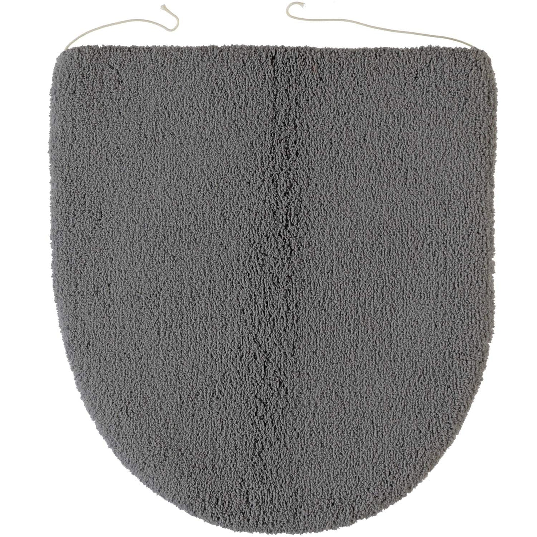 Rhomtuft Badematte Aspect, Farbe: kiesel, Grösse: 45x50cm Deckelbezug 45x50 cm, Deckelbezug 45x50 cm