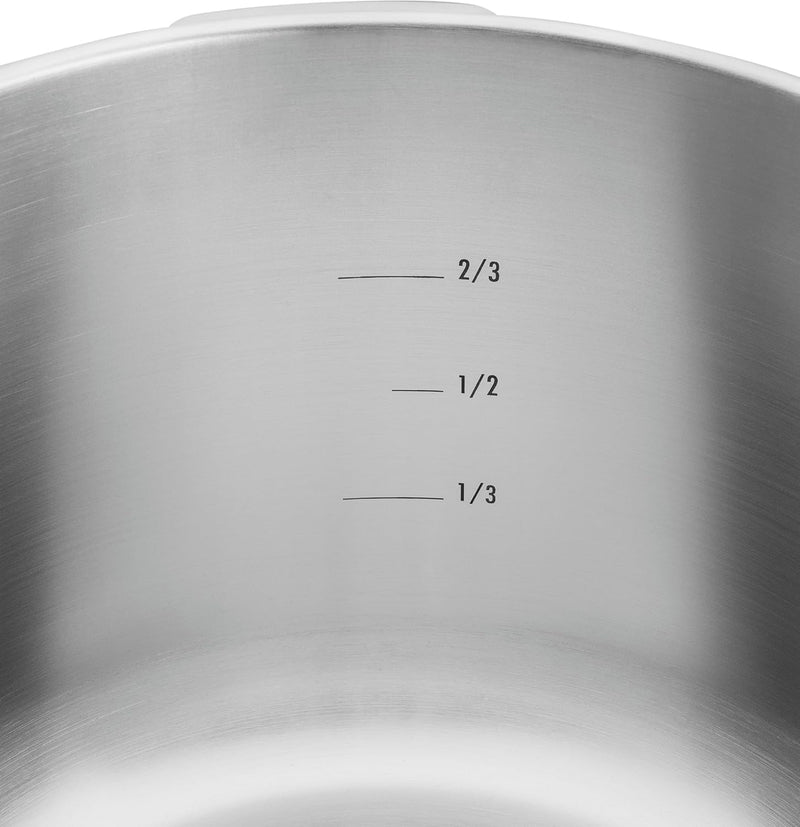 ZWILLING EcoQuick II Schnellkochtopf/Dampfdrucktopf, Ø 22 cm, 6L, für alle Herdarten inkl. Induktion