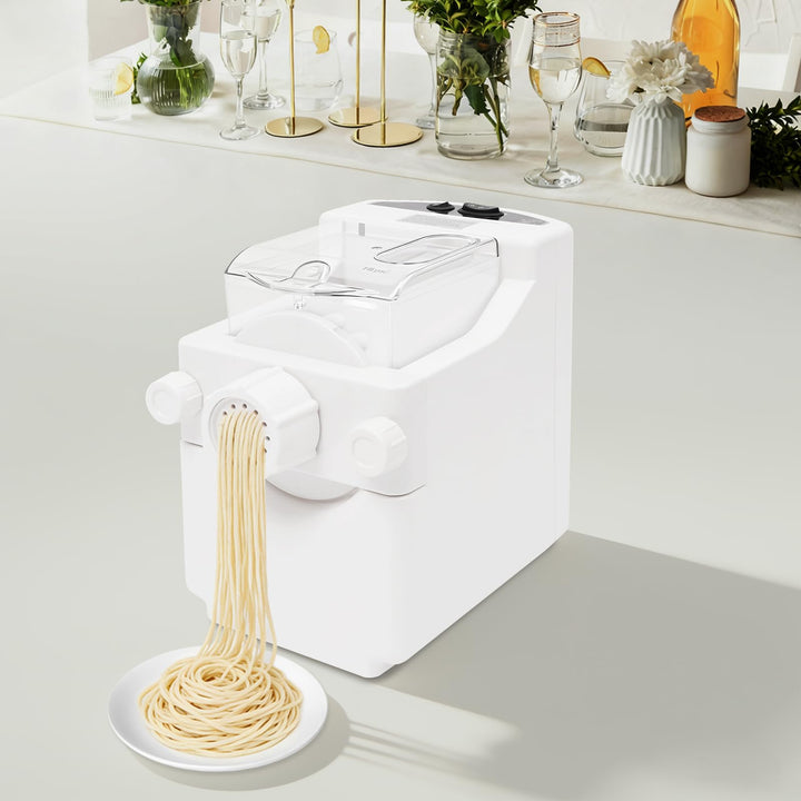 Nudelmaschinen, Vollautomatische Nudelmaschine mit 9 Formscheiben | Elektrische Pasta Maker, mit 9 A