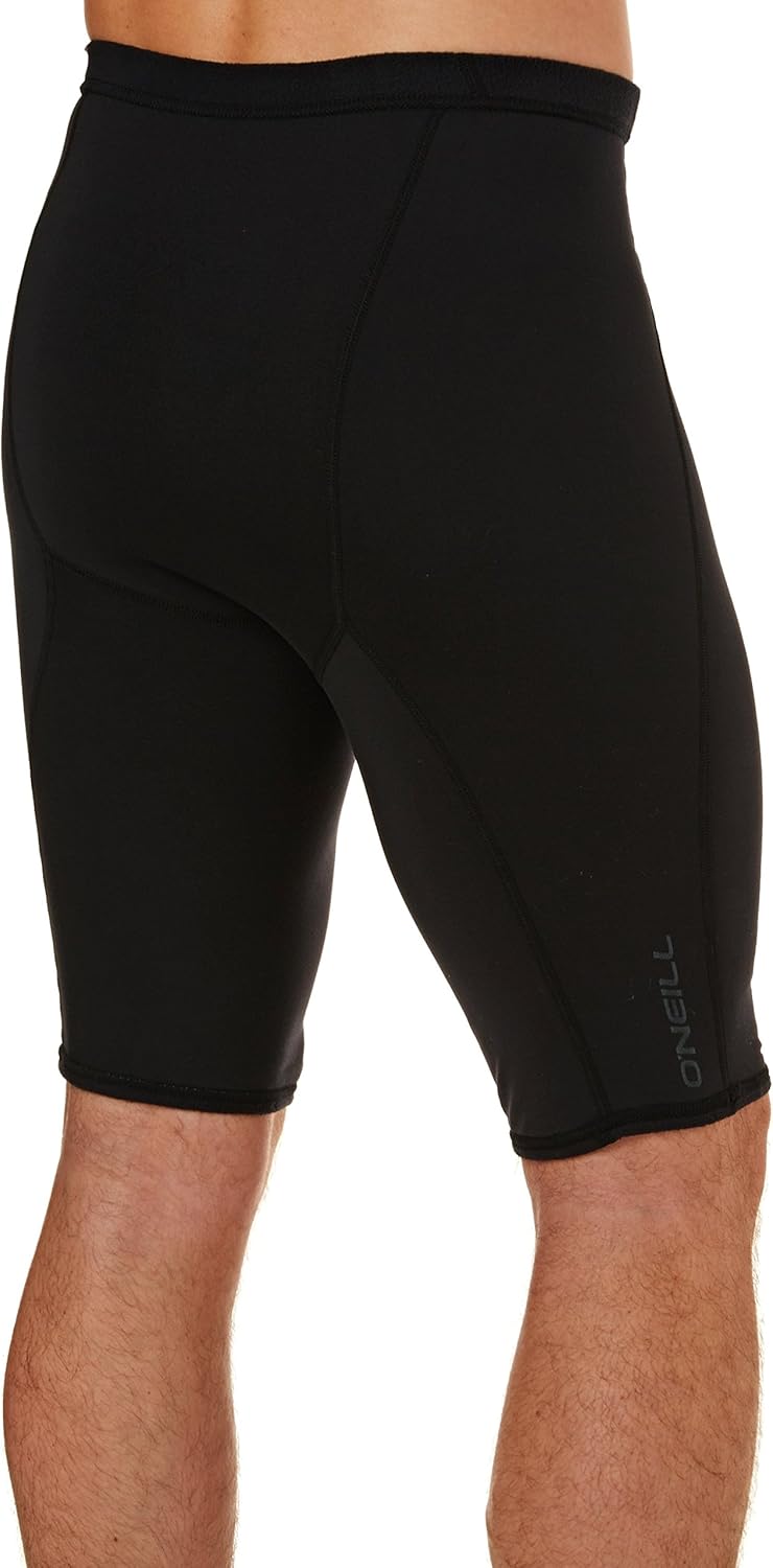 O';Neill Thermo-X Thermo-Segeln Bootfahren Wassersport Shorts Schwarz - Easy Stretch Thermofutter Sc