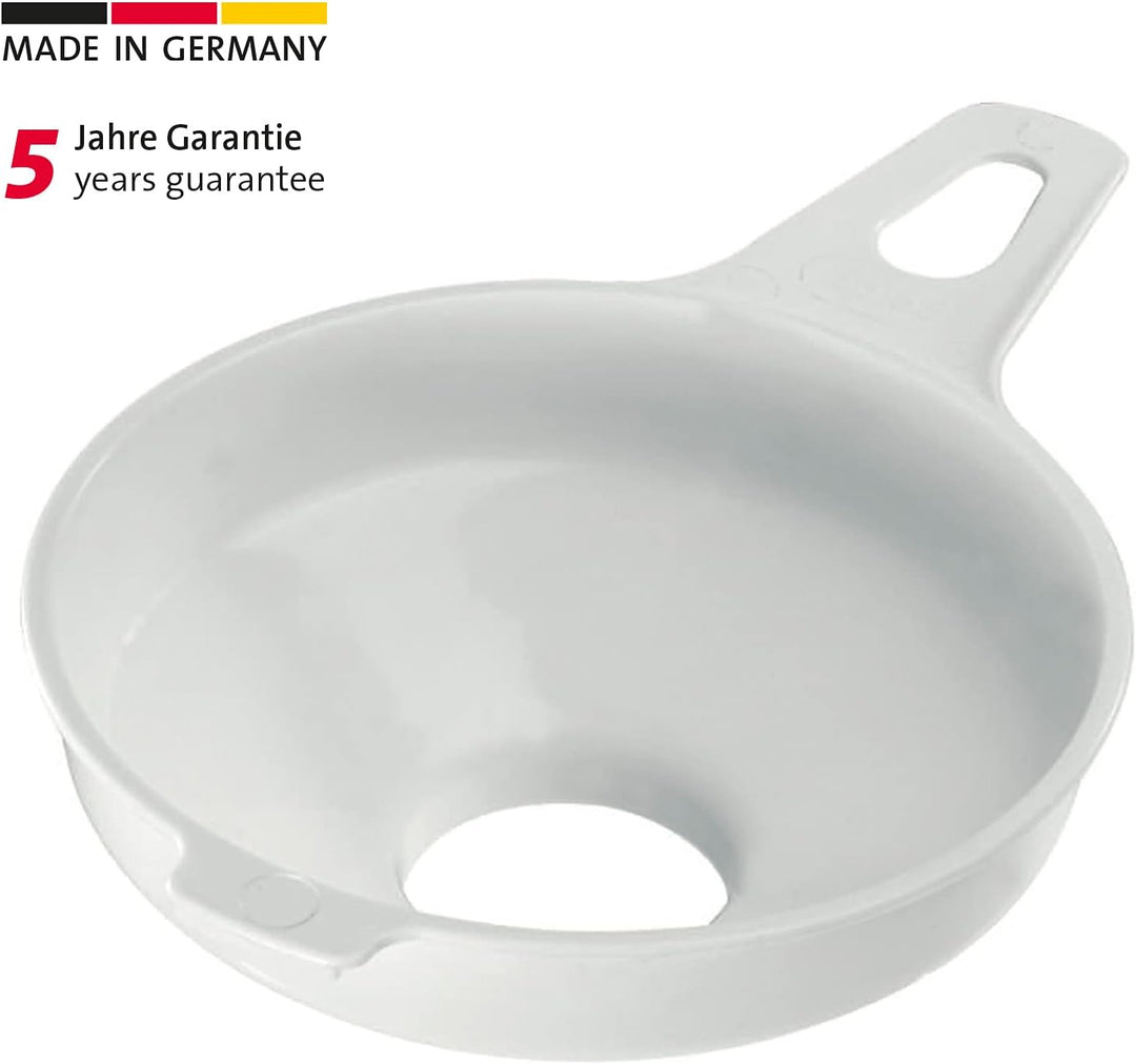 Westmark Einkoch-Set, 1 Passiermaschine/Passe-vite mit 2 Lochscheiben + 1 Einmach-/Marmeladen-Tricht