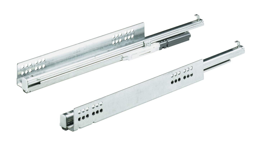 Hettich 9220218 Vollauszugsystem Quadro V6 450 Silent System (Nennlänge: 450mm, Traglast:30 kg, präz