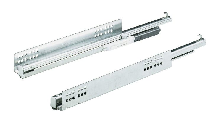 Hettich 9220218 Vollauszugsystem Quadro V6 450 Silent System (Nennlänge: 450mm, Traglast:30 kg, präz