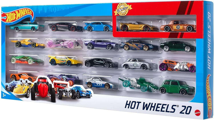 Hot Wheels Autos Satz von 20 Autos