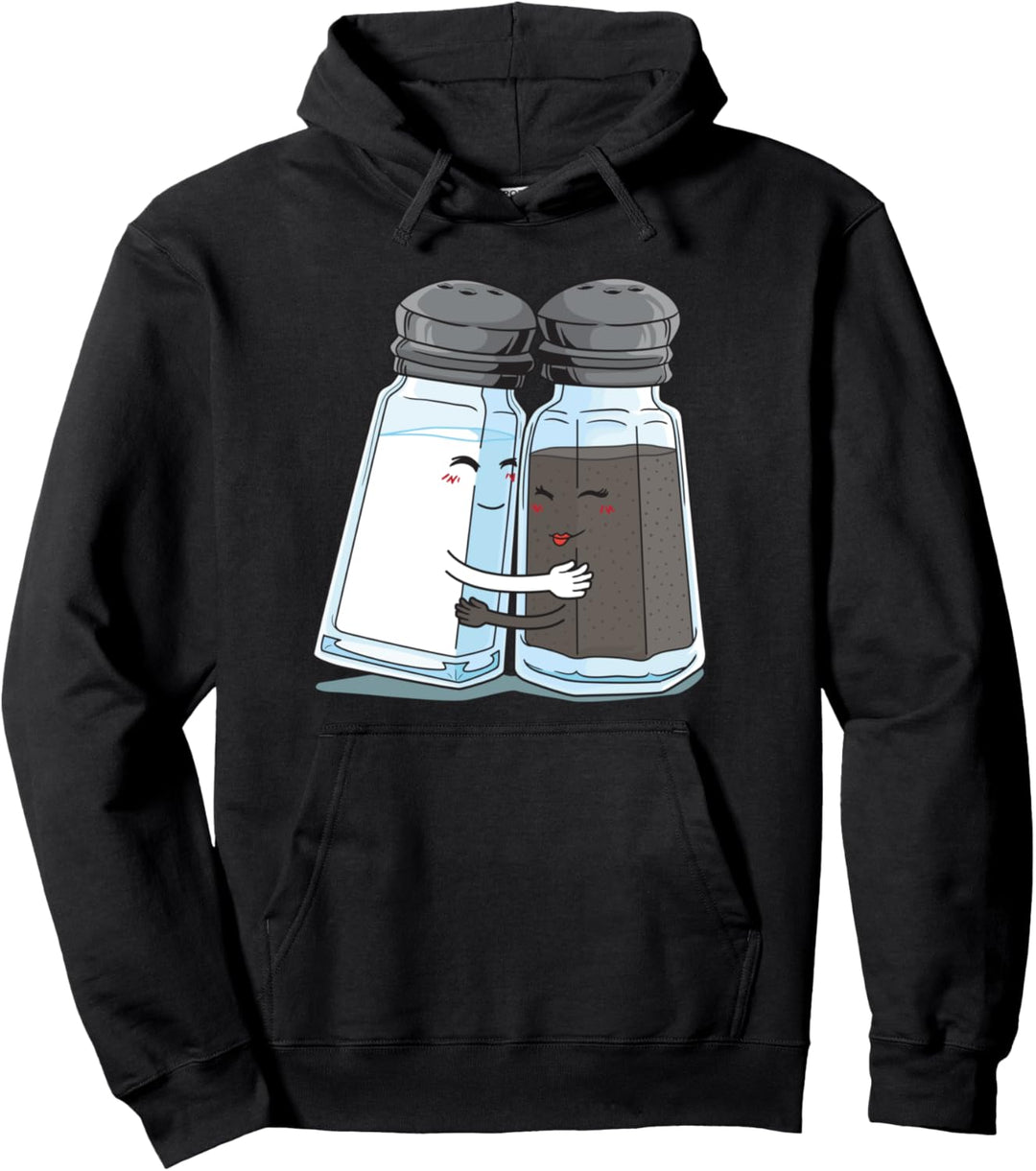 Salz und Pfefferstreuer Lustig Salzstreuer Pfeffer Pullover Hoodie