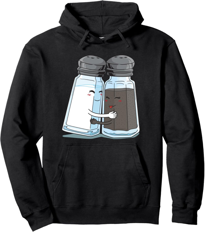 Salz und Pfefferstreuer Lustig Salzstreuer Pfeffer Pullover Hoodie