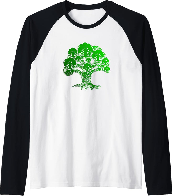 Magic: The Gathering Green Mana Symbol Raglan