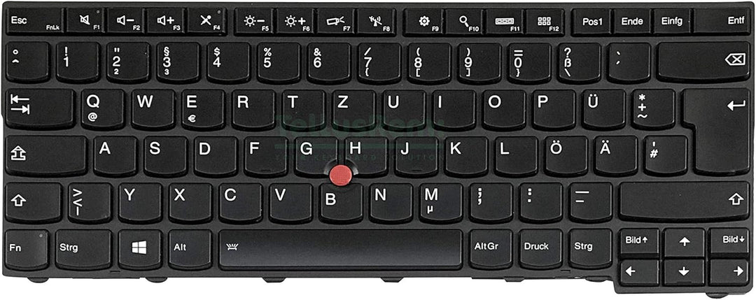 TellusRem ersatztastatur Deutsche Hintergrundbeleuchtung für Lenovo Thinkpad T431 T431S E431 T440 T4