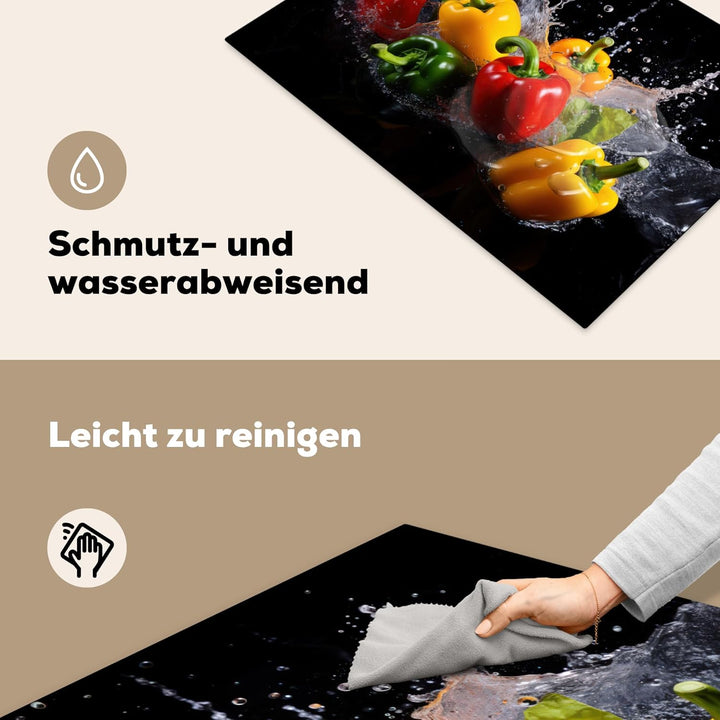 KitchenYeah© Herdabdeckplatte Einteilig Herdabdeckung Abdeckplatte für Ceranfeld Abdeckung Induktion