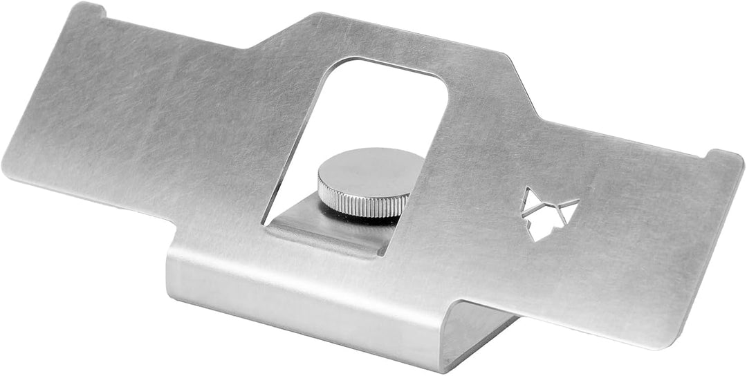 FENNEK Feuerplattenadapter für Flammlachshalter | Für Feuerplatten von 5-15 mm Dicke | sicherer Halt