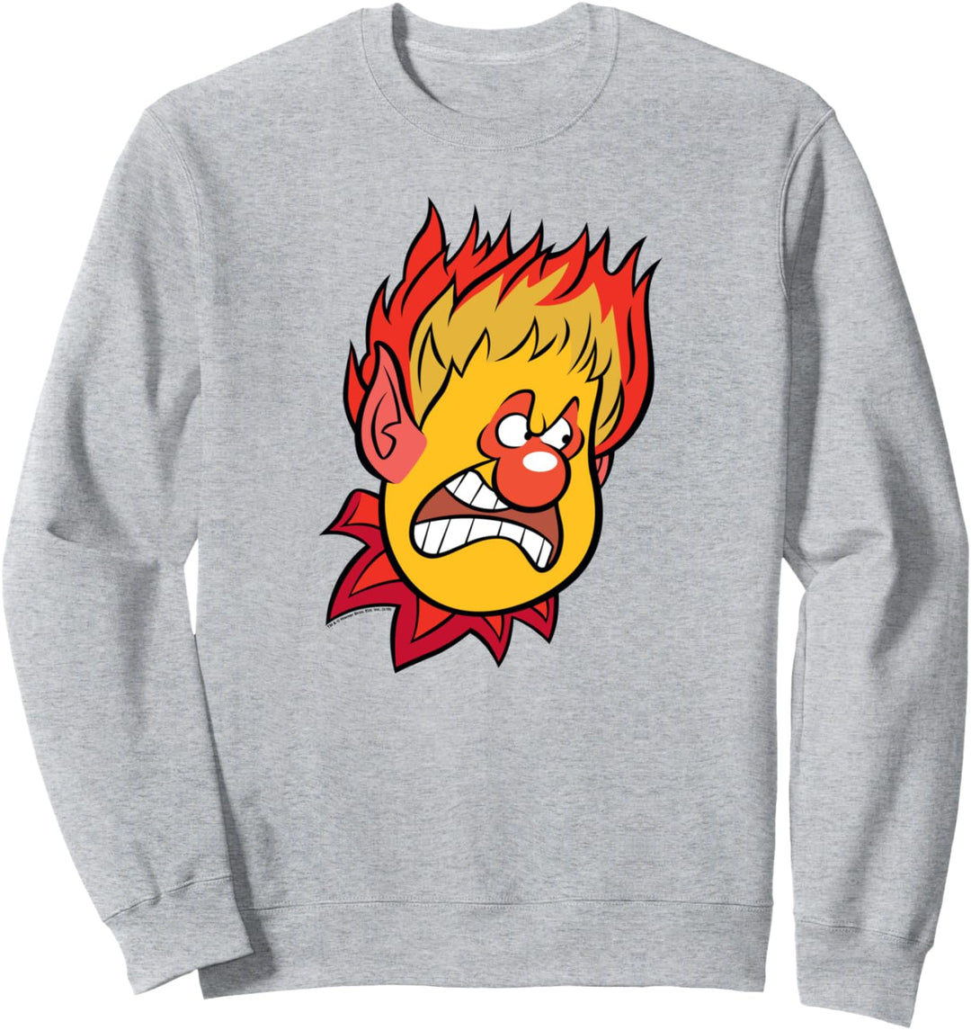 The Year Without a Santa Claus Heat Miser Weihnachtsmann Sweatshirt