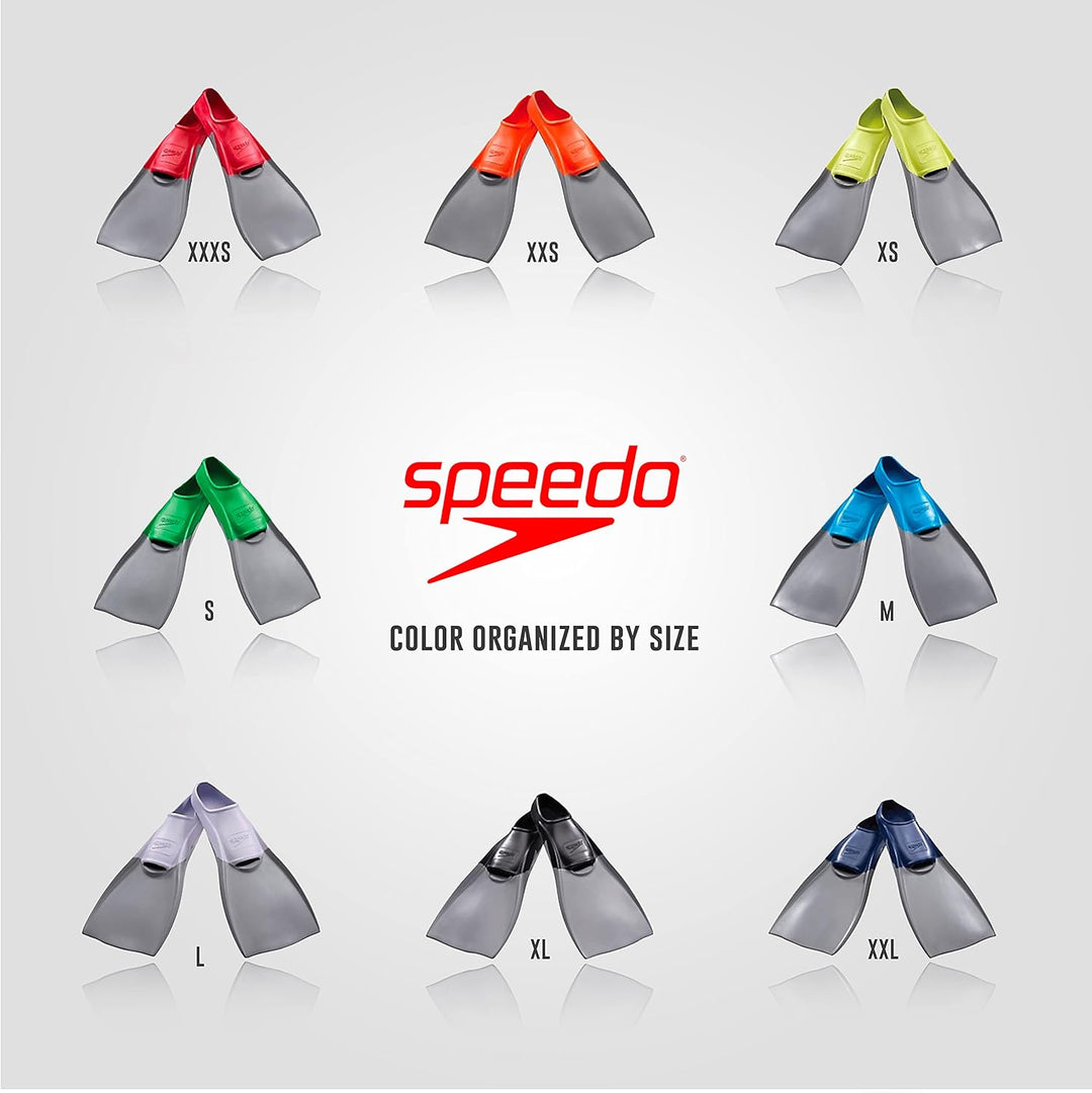 Speedo Unisex-Erwachsene Schwimmflossen Gummi Lange Klinge