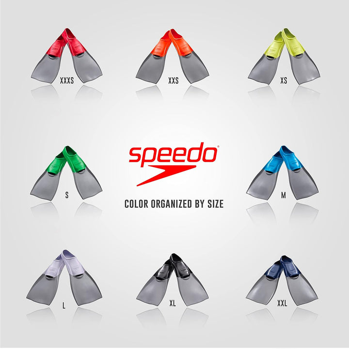 Speedo Unisex-Erwachsene Schwimmflossen Gummi Lange Klinge