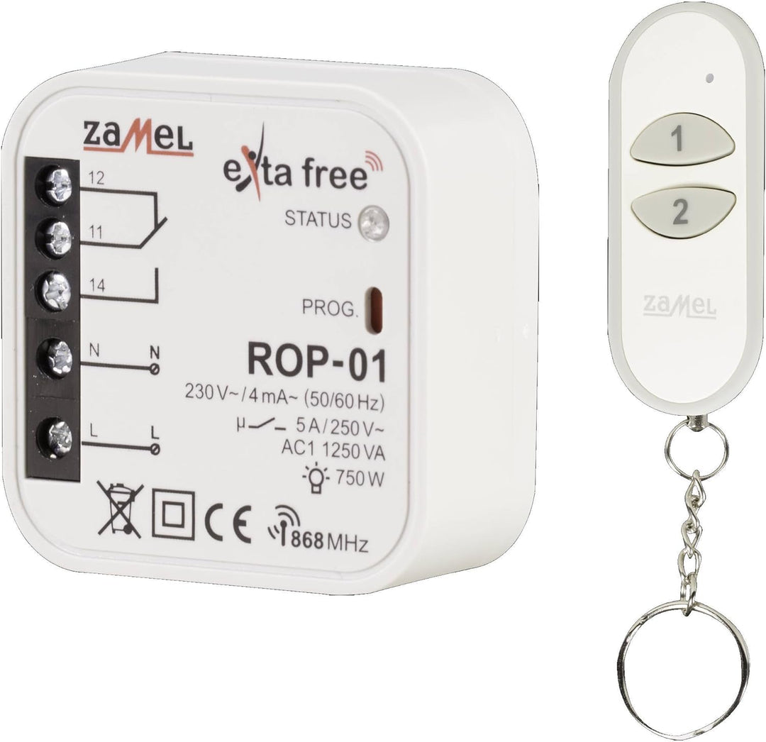 EXTA FREE RZB-05 Wireless- Steuerungsset - Universell, Weiss