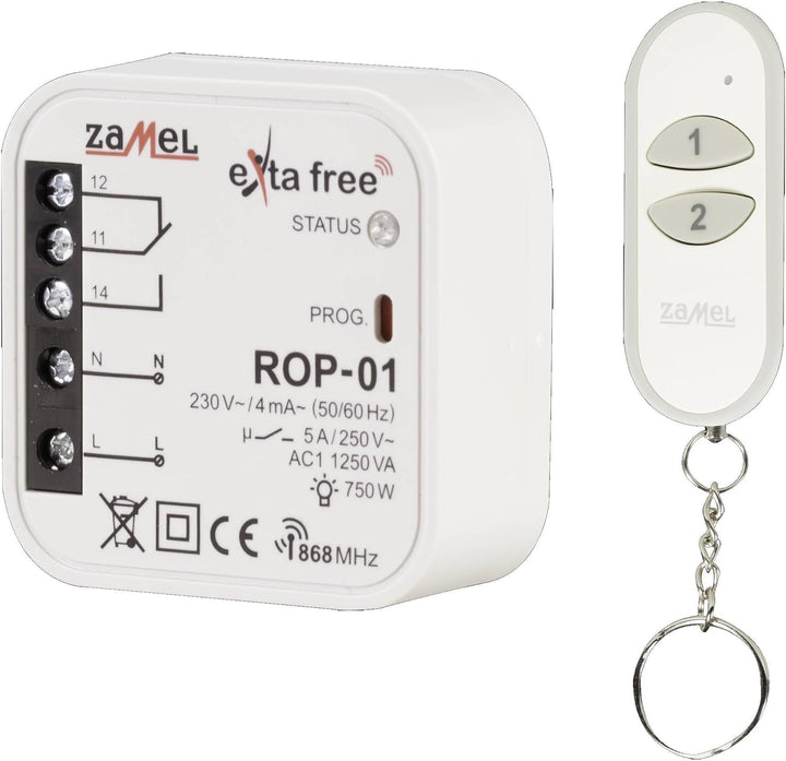 EXTA FREE RZB-05 Wireless- Steuerungsset - Universell, Weiss