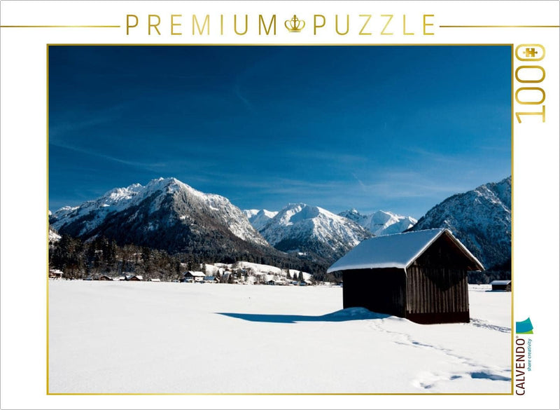 CALVENDO Puzzle Oberstdorfer Berge 1000 Teile Lege-Grösse 64 x 48 cm Foto-Puzzle Bild von TomKli, 10