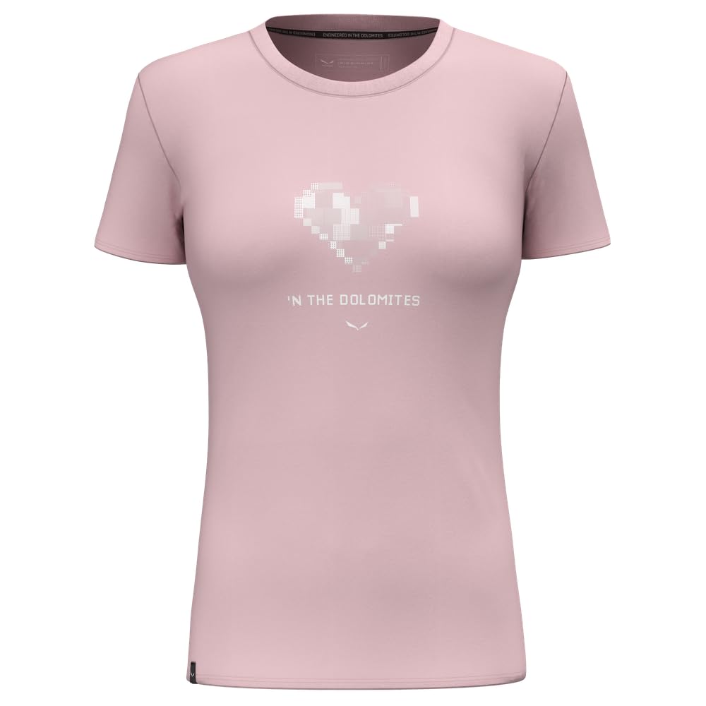 Salewa Damen Pure Heart Dry W T-Shirt T-Shirt, XS Zephyr