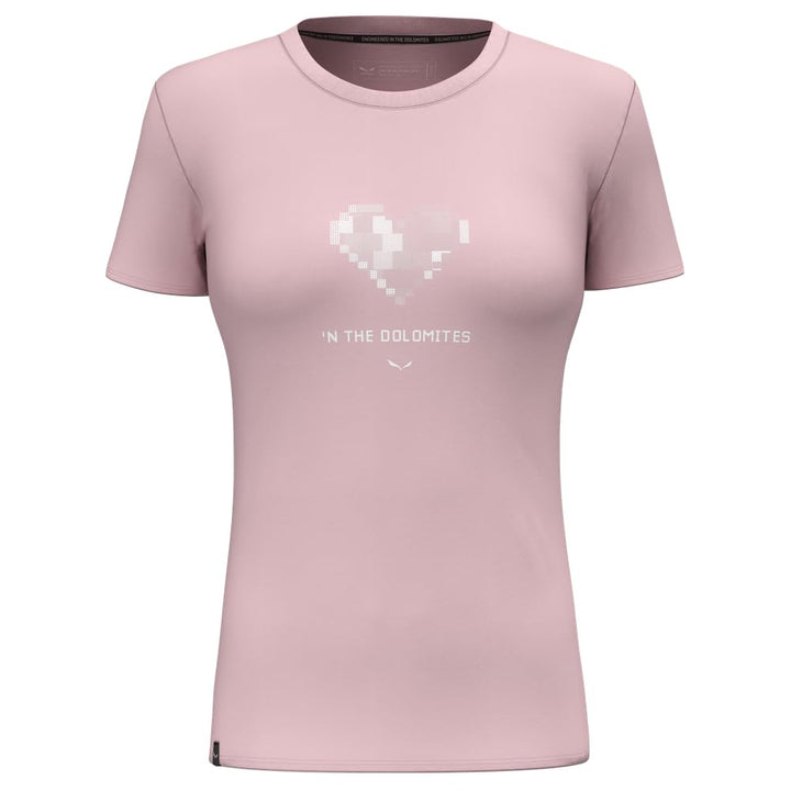 Salewa Damen Pure Heart Dry W T-Shirt T-Shirt, XS Zephyr