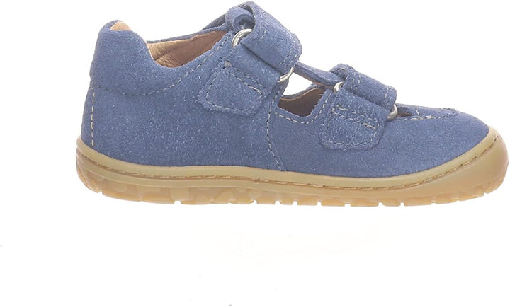 Lurchi Jungen Nando Barefoot Sandale 28 EU Blau, 28 EU Blau