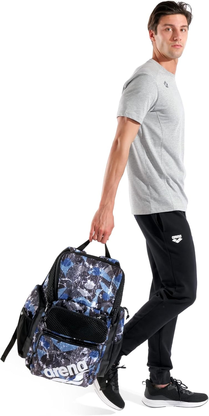 ARENA One Go Schwimm-Sportrucksack, Reise, gross, Sportausrüstungstasche, 45 Liter Einheitsgrösse Ze