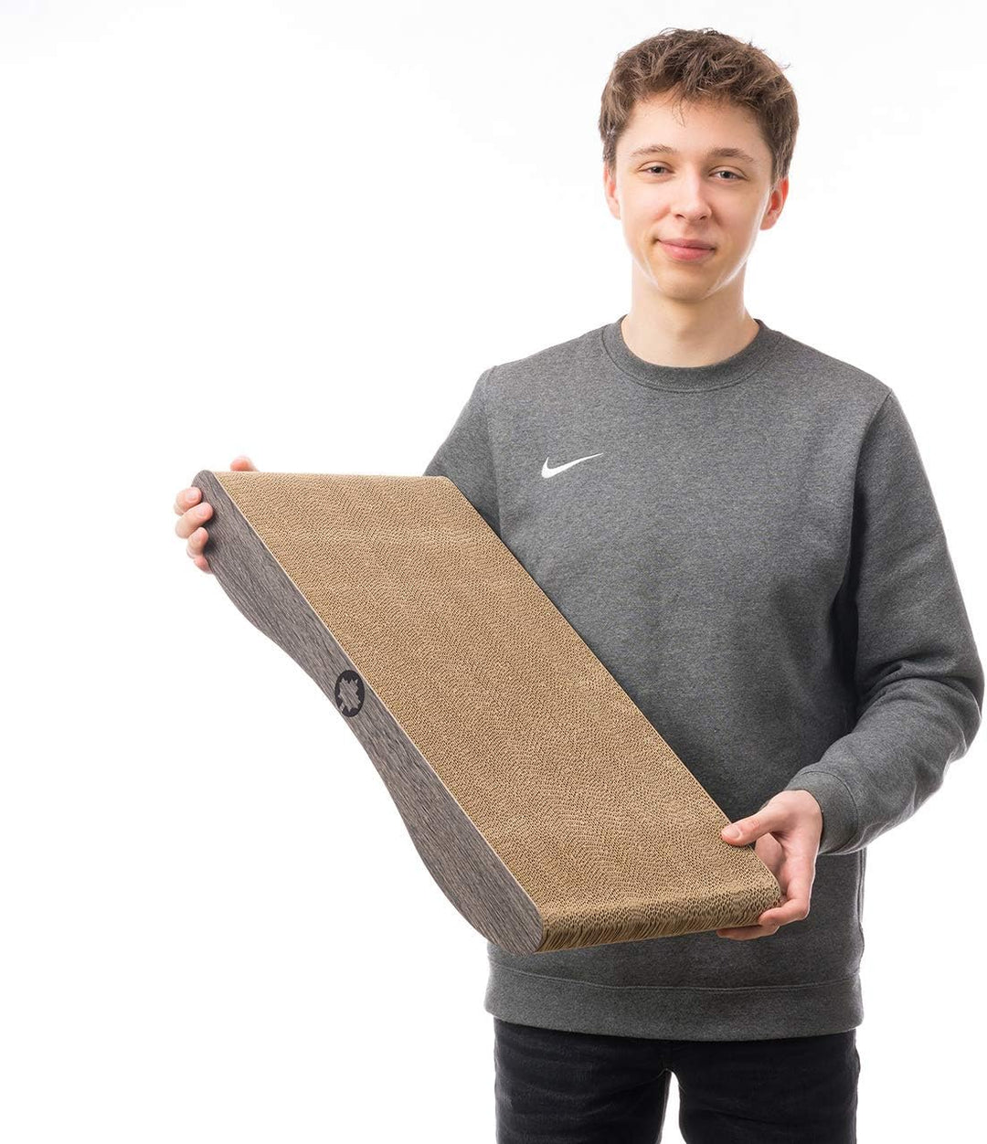 CanadianCat Company | Kratzkarton Comet L | 60 x 29 x 7 cm | Kratzmöbel, Kratzbrett | XL Qualitäts-P