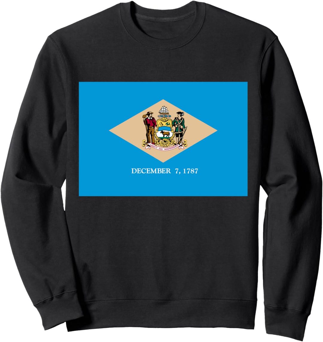 Delaware Flagge State Pride Geschenke Sweatshirt