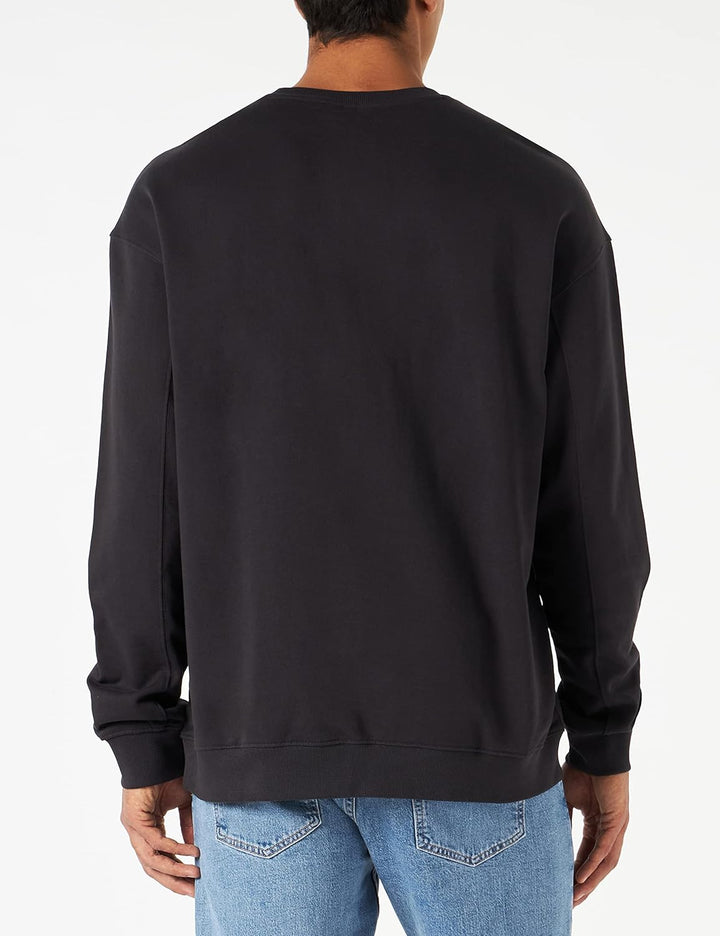 Lee Herren Crew Seasonal Sweatshirt S Washed Black, S Washed Black