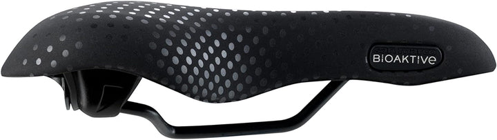Selle San Marco Unisex – Erwachsene Bioaktive Trekking Open Fit Gel Sättel L black suede, L black su