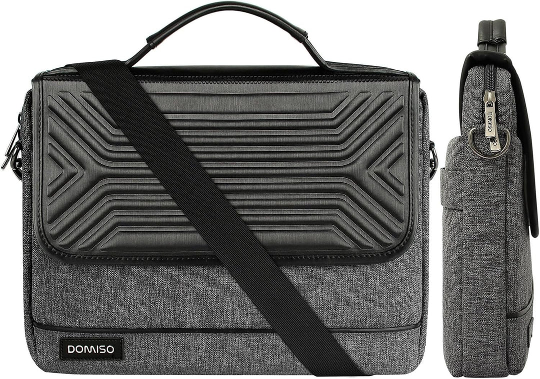 DOMISO 14 Zoll Wasserdicht Laptop Tasche Aktentasche Schultertasche Notebooktasche für 14" Acer Aspi