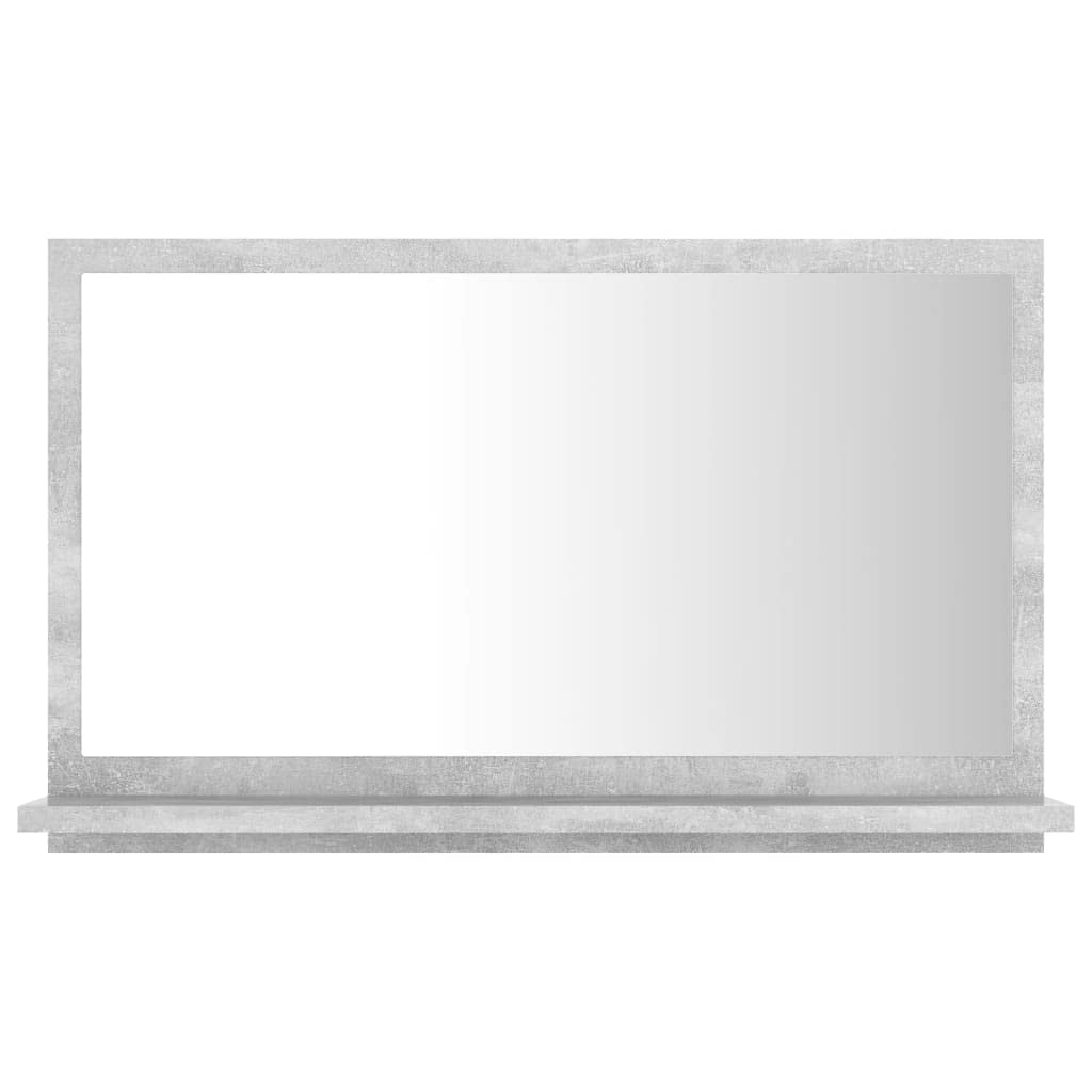 vidaXL Badspiegel mit Ablage Wandspiegel Badezimmerspiegel Bad Spiegel Hängespiegel Badezimmer Badmö