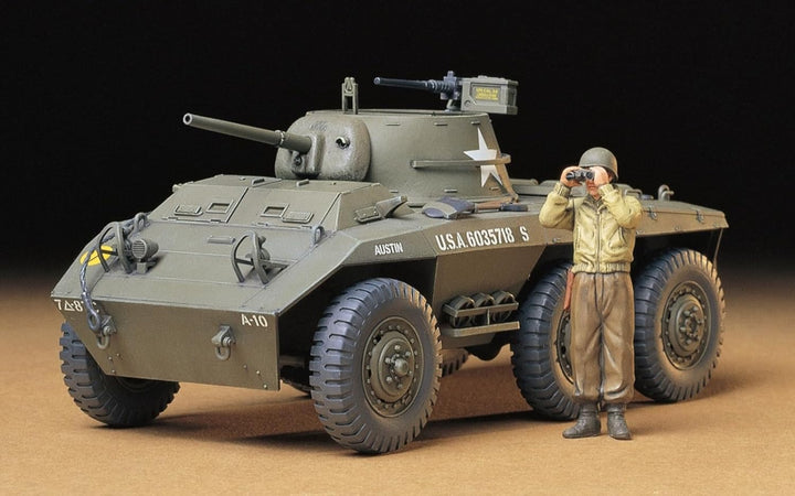 TAMIYA 35228 - 1:35 US SpähPz M8 Greyhound (1), Modellbau, Plastik Bausatz, Basteln, Hobby, Kleben,
