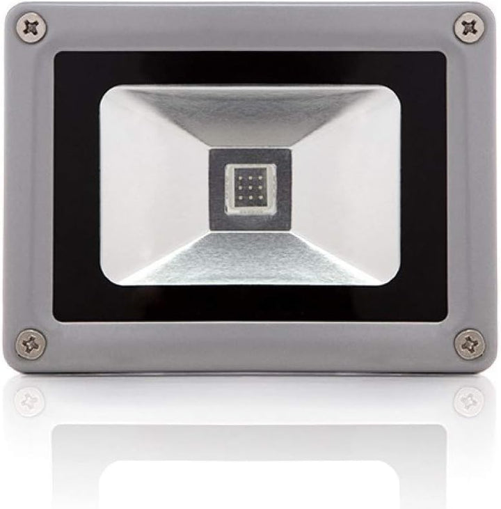 LED Scheinwerfer Flutlicht 10W 850Lm IP65 Brico Rot 30.000H [BQFS11510-R] | Greenice, Rot