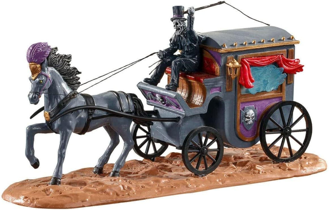 Lemax - Phantom Coach 03517 Pferdekutsche Halloween Spookytown