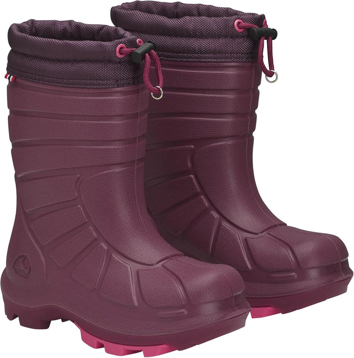 Viking Unisex Kinder Extreme Warm Schneestiefel 37 EU Dark Pink Magenta, 37 EU Dark Pink Magenta