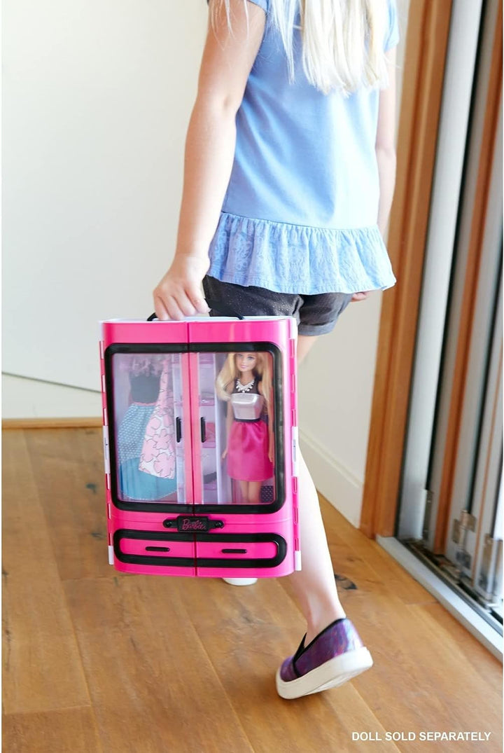 Mattel Barbie DMT57 - Barbie Kleiderschrank Single, Single