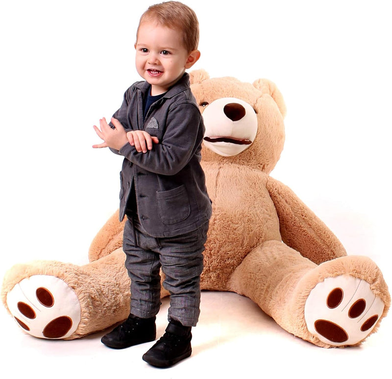 Teddybär Gross 100 cm - Baby Kuscheltiere Riesen Teddy - Kuscheltier Für Babys - Plüschtier Grosser